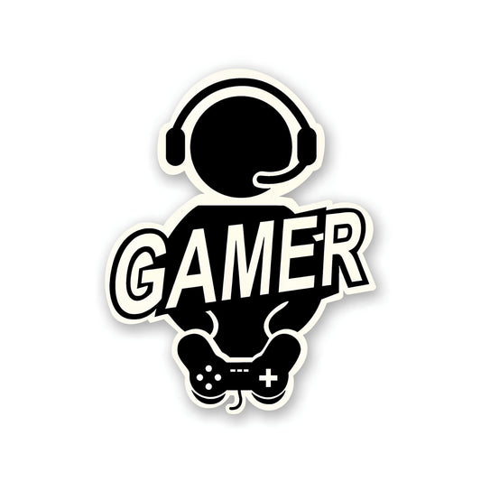 Gamer Playing sticker