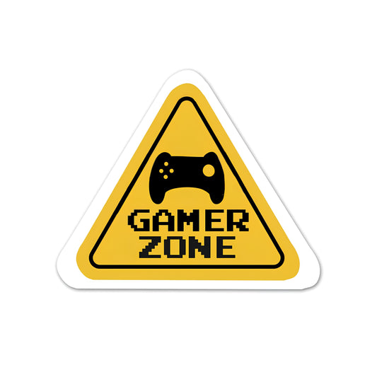 Gamer zone sticker