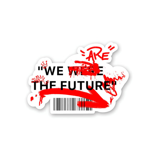 Genz we are the future sticker