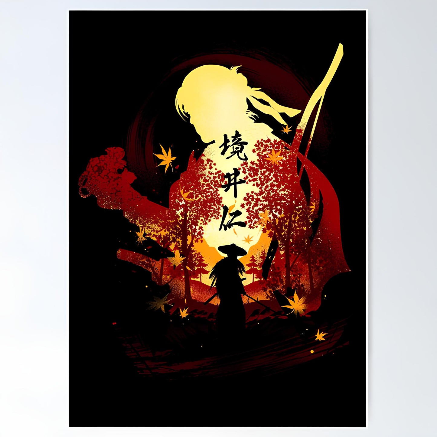Ghost of tsushima Metal Poster-11
