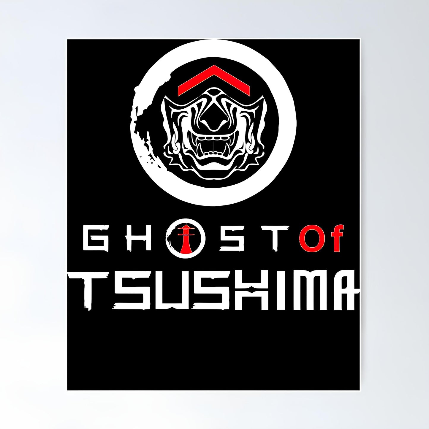 Ghost of tsushima Metal Poster-18