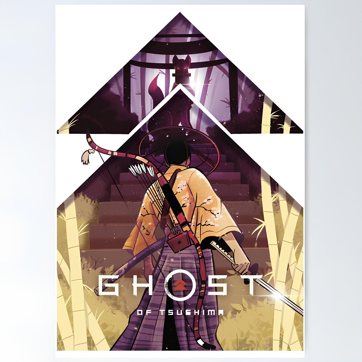 Ghost of tsushima Metal Poster-20