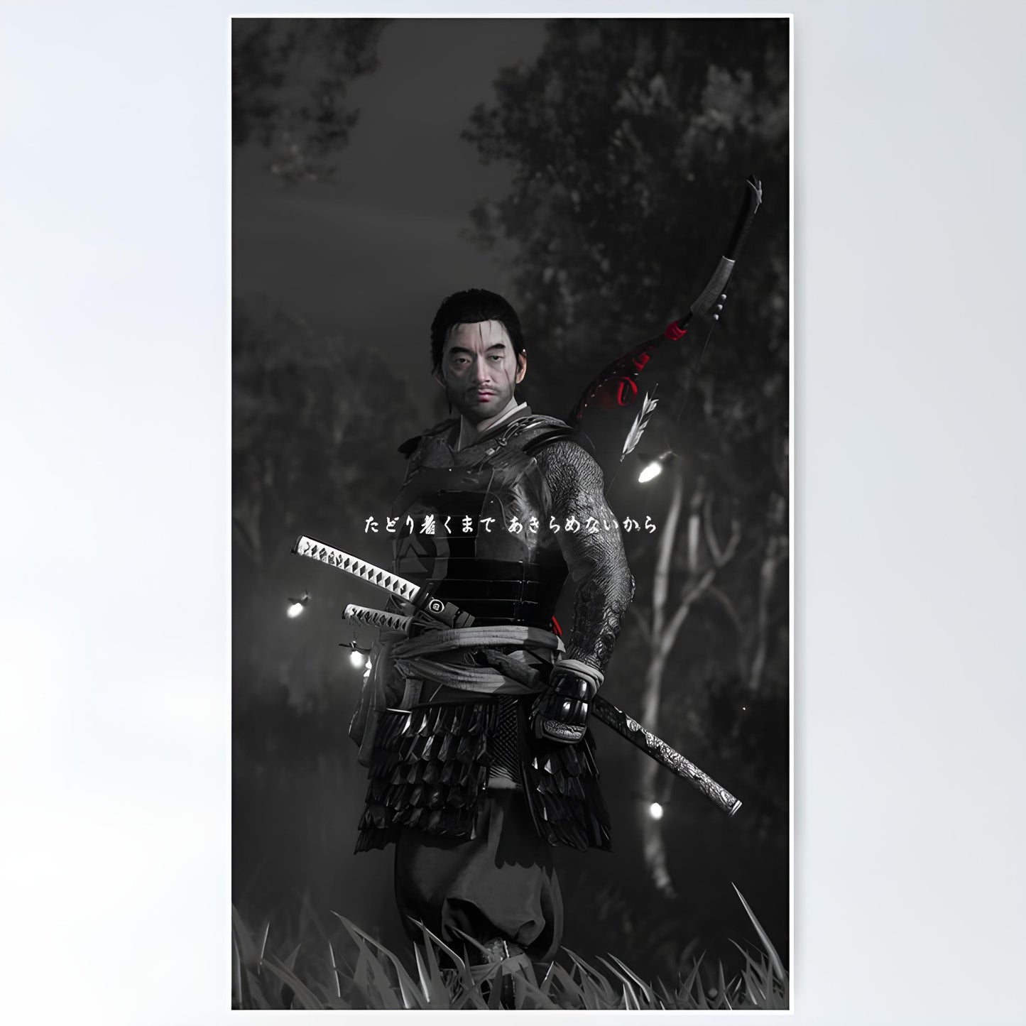 Ghost of tsushima Metal Poster-24