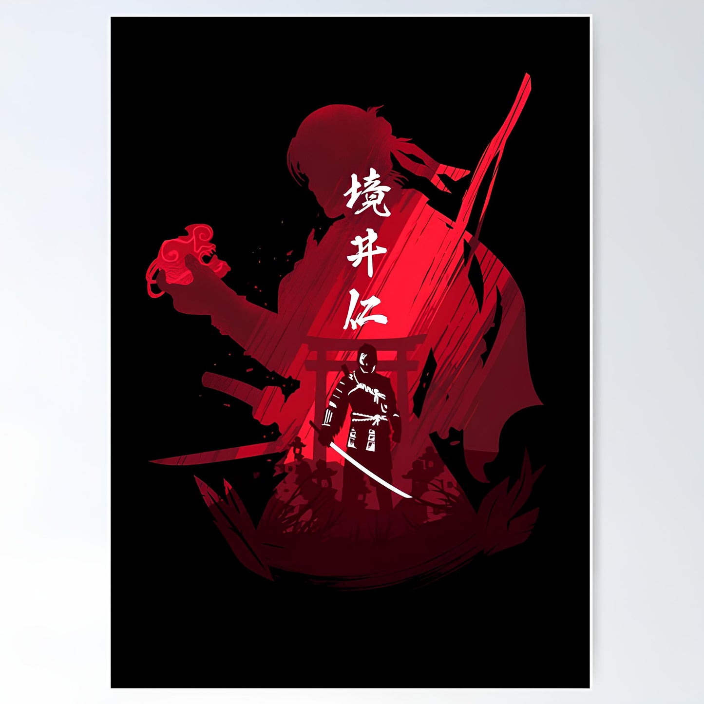 Ghost of tsushima Metal Poster-3