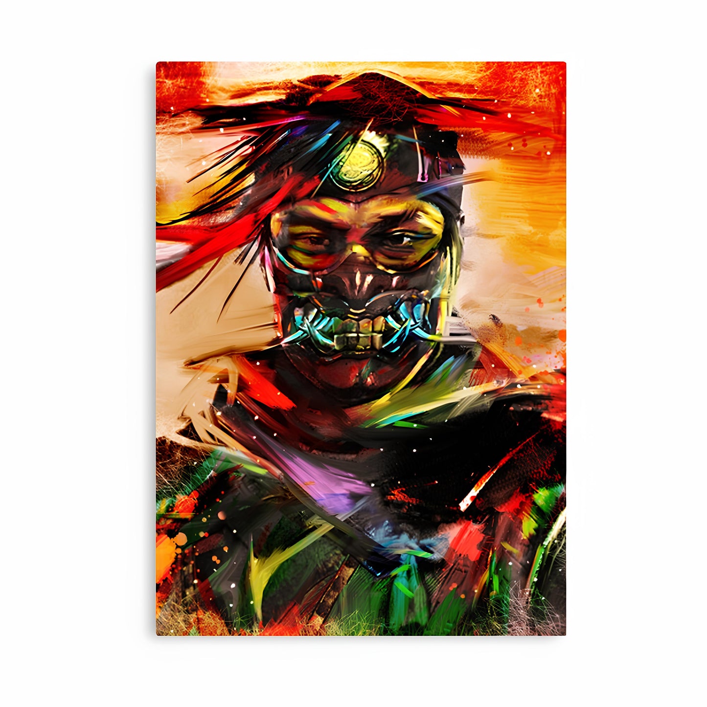 Ghost of tsushima Metal Poster-31