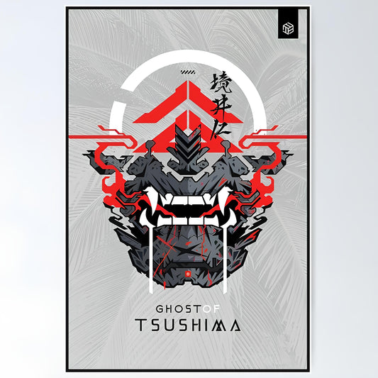 Ghost of tsushima Metal Poster-48