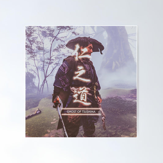 Ghost of tsushima Metal Poster-49