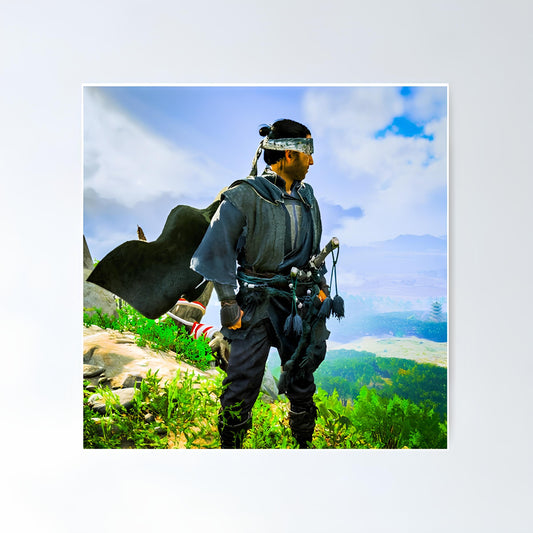 Ghost of tsushima Metal Poster-55