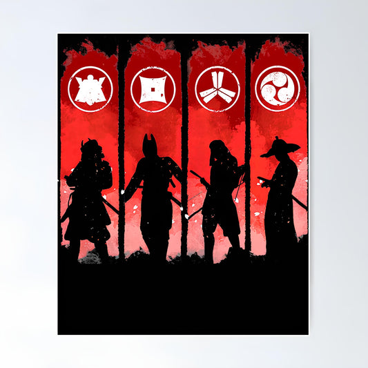 Ghost of tsushima Metal Poster-58