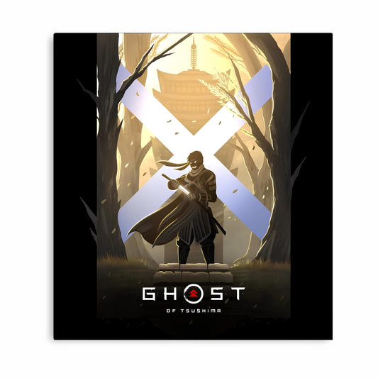 Ghost of tsushima Metal Poster-61