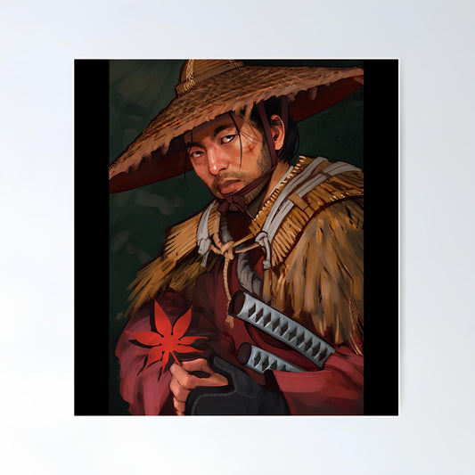 Ghost of tsushima Metal Poster-63