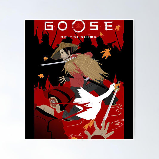 Ghost of tsushima Metal Poster-64