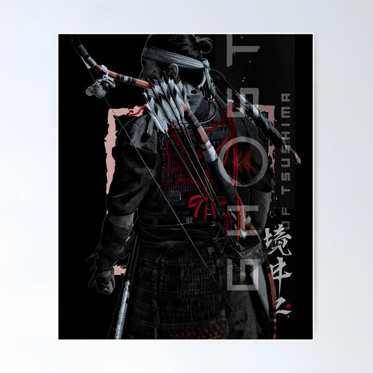 Ghost of tsushima Metal Poster-65