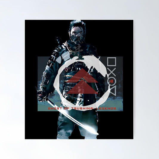 Ghost of tsushima Metal Poster-66