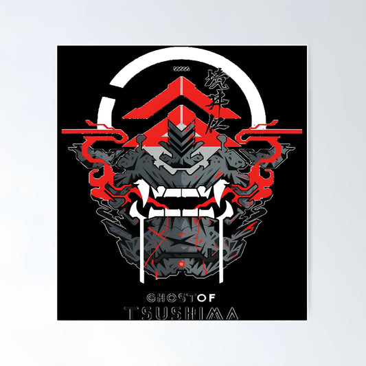 Ghost of tsushima Metal Poster-67
