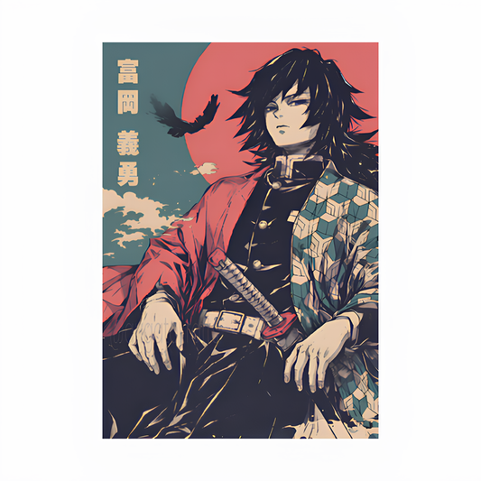 Giyu Tomioka Custom Artwork Poster