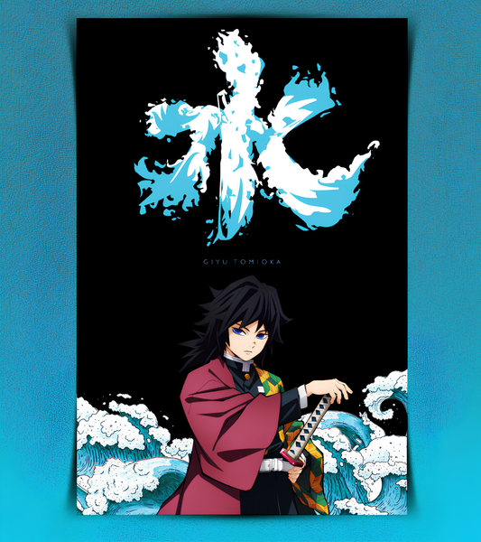 Giyu Tomioka Wall Poster