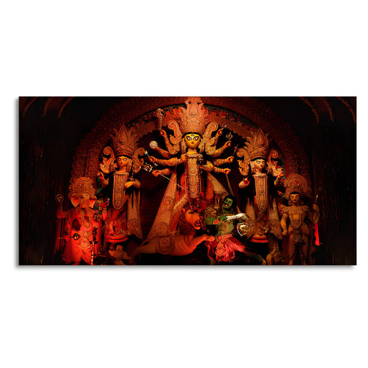 Goddess Maa Durga Premium Canvas Wall Painting