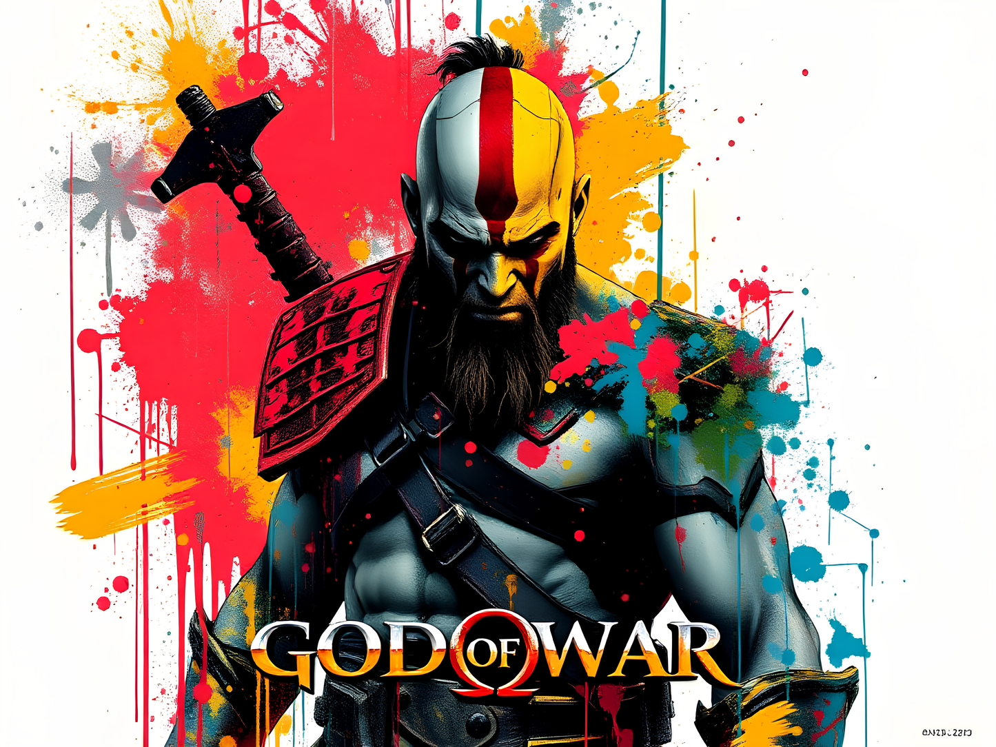 God of war Griffty Poster