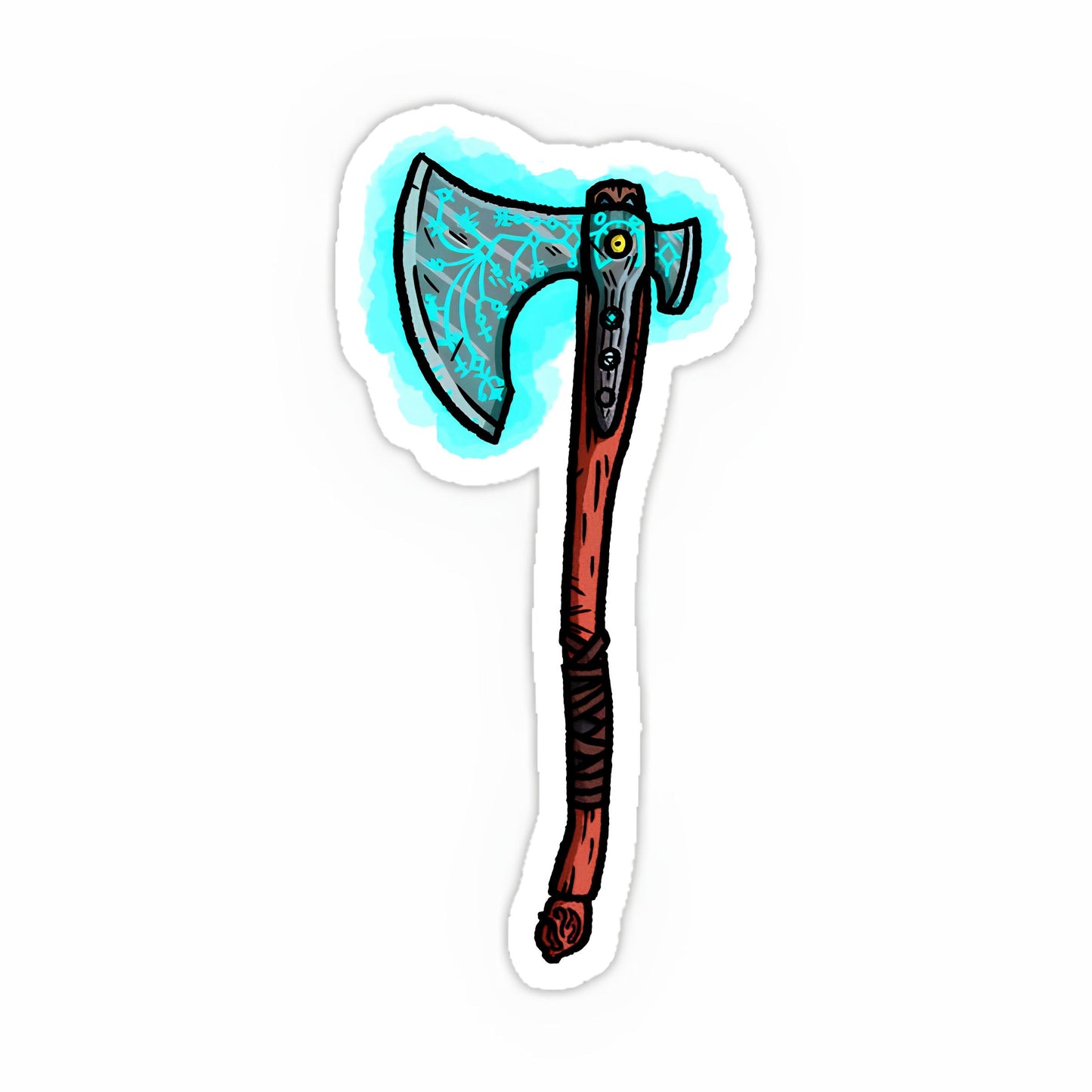 God of war sticker-40