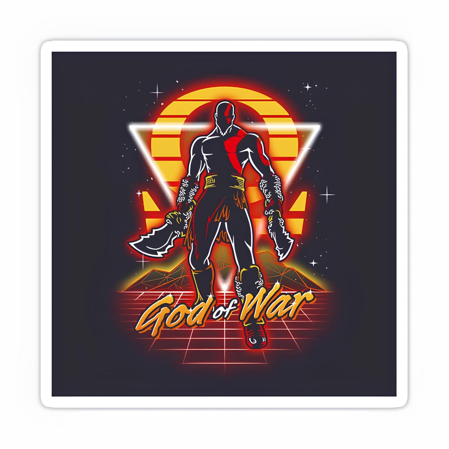God of war sticker-59