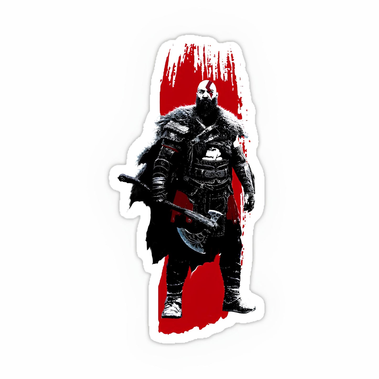 God of war sticker-62