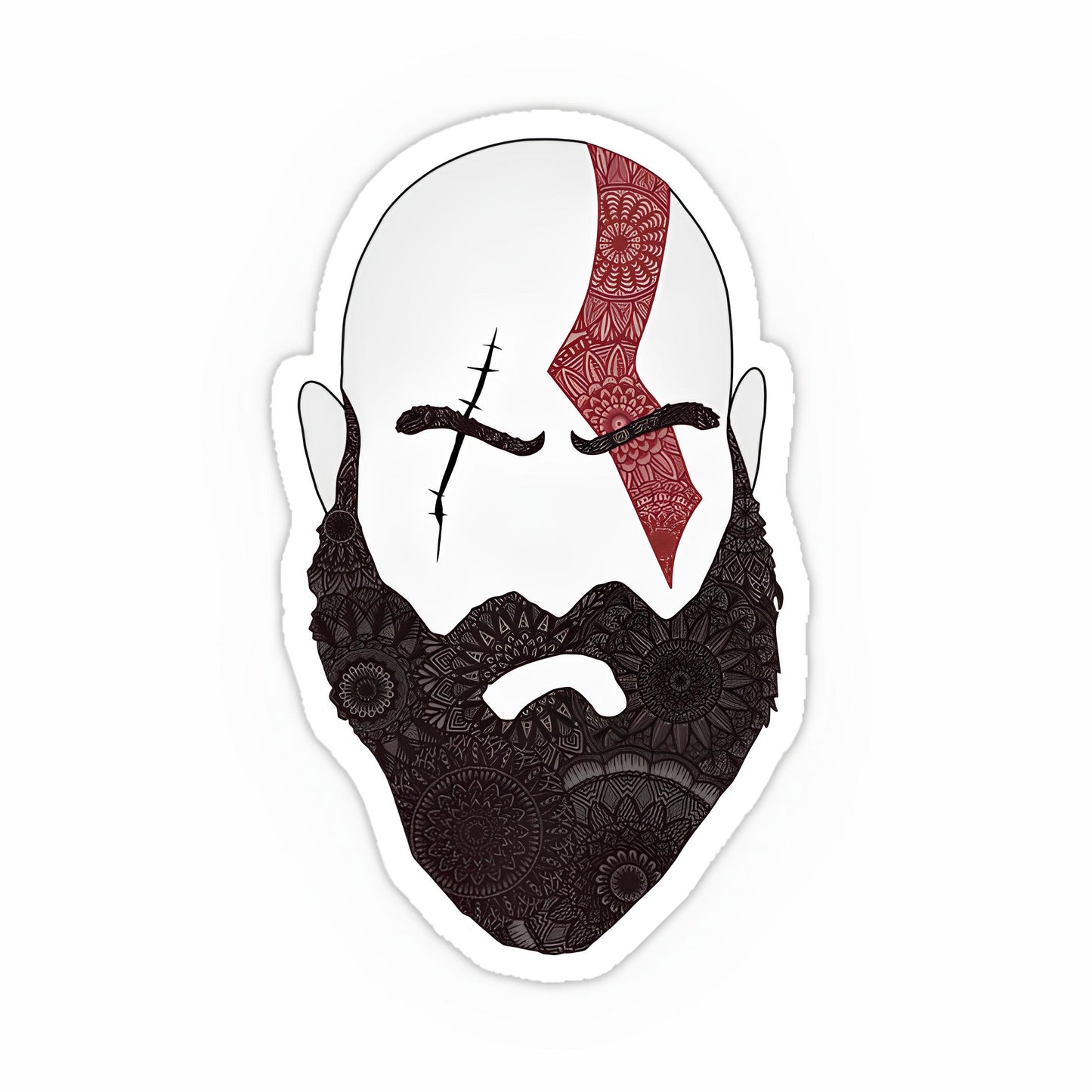 God of war sticker-76
