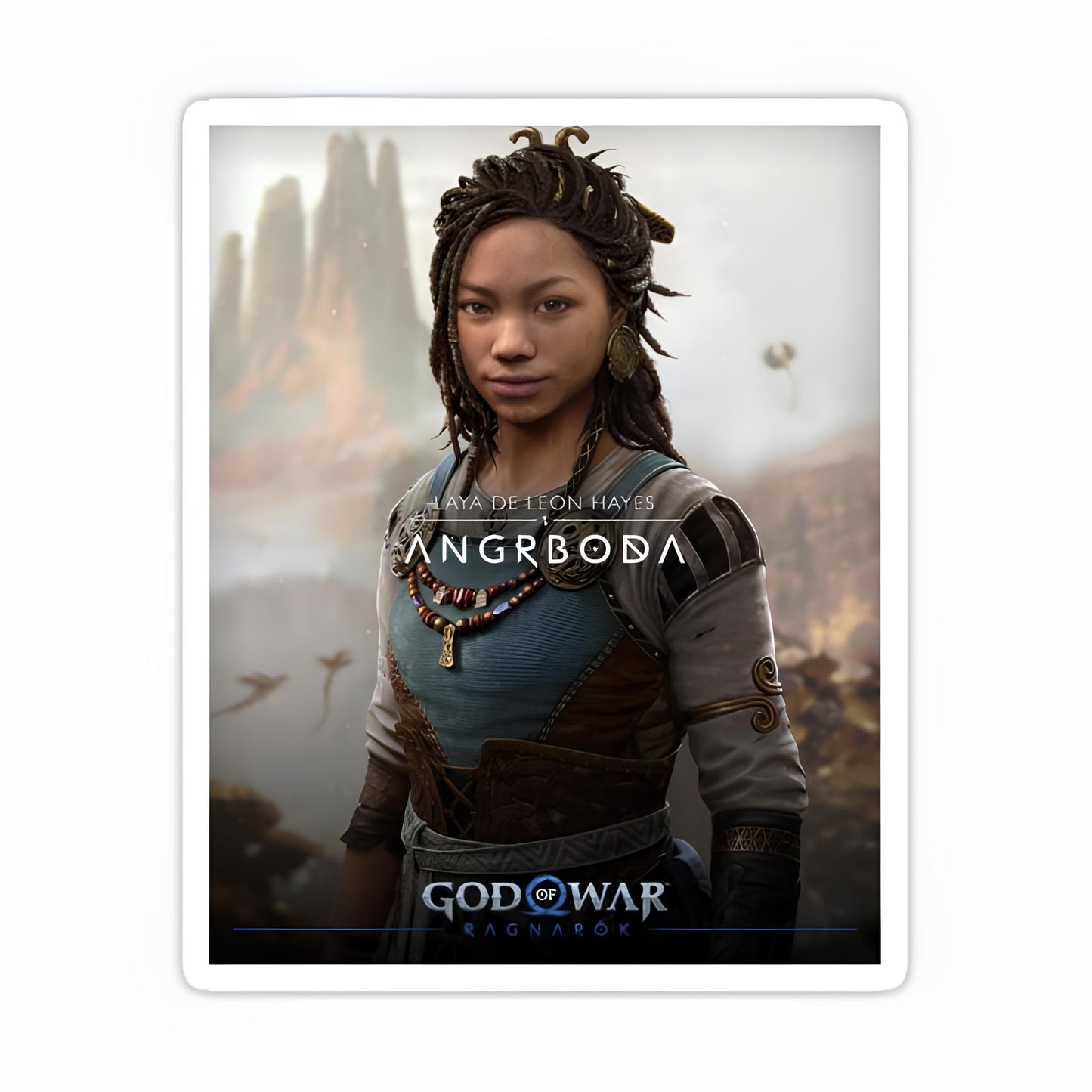 God of war sticker-80