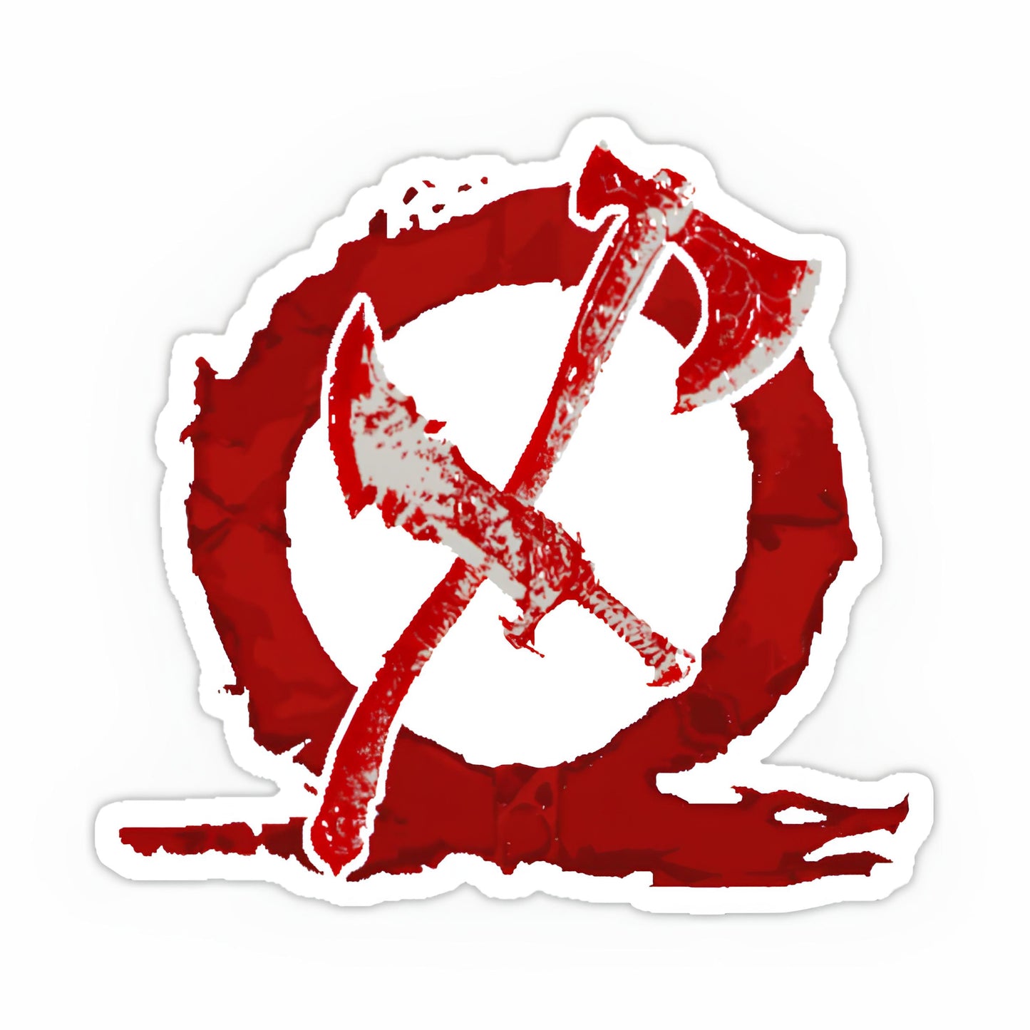 God of war sticker-88