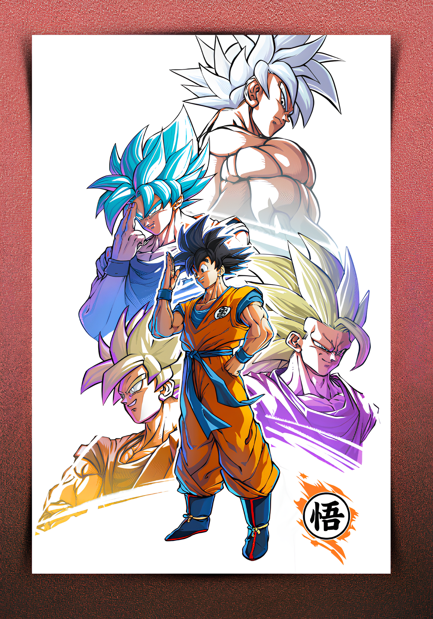 Goku Saiyan's Wall Poster