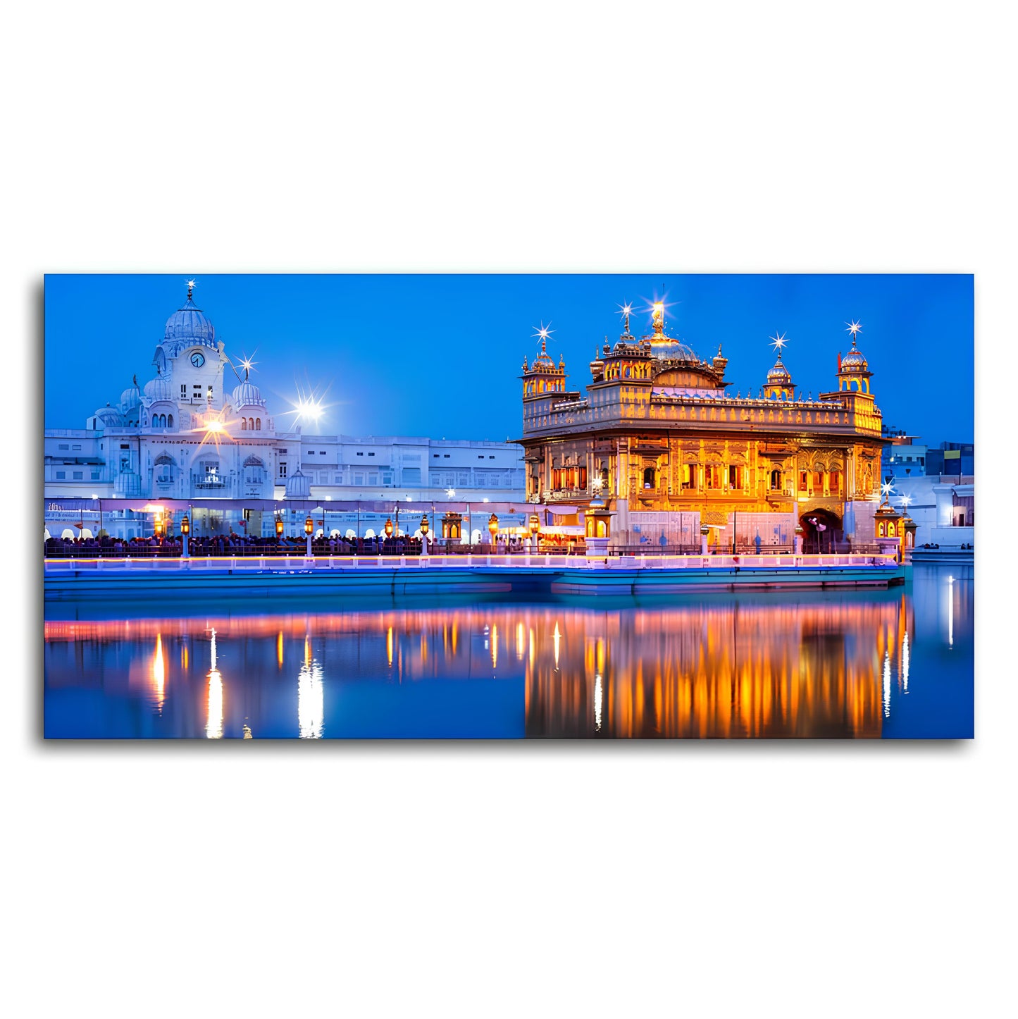 Gurdwara Sri Harmandir Sahib The Golden Temple Wall Painting