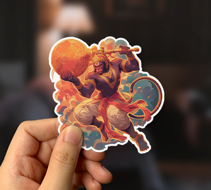 Hanuman Sticker-2