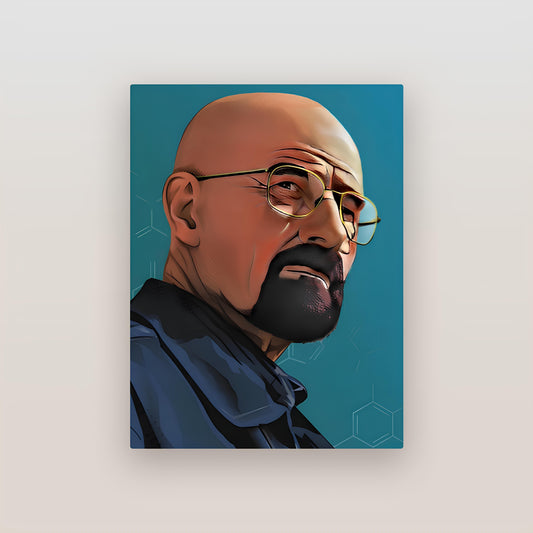 Heisenberg Breaking Bad Metal Poster-2