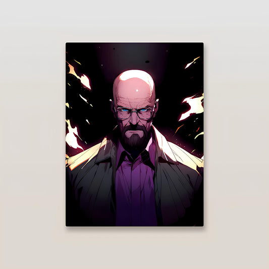 Heisenberg Breaking Bad Metal Poster-3