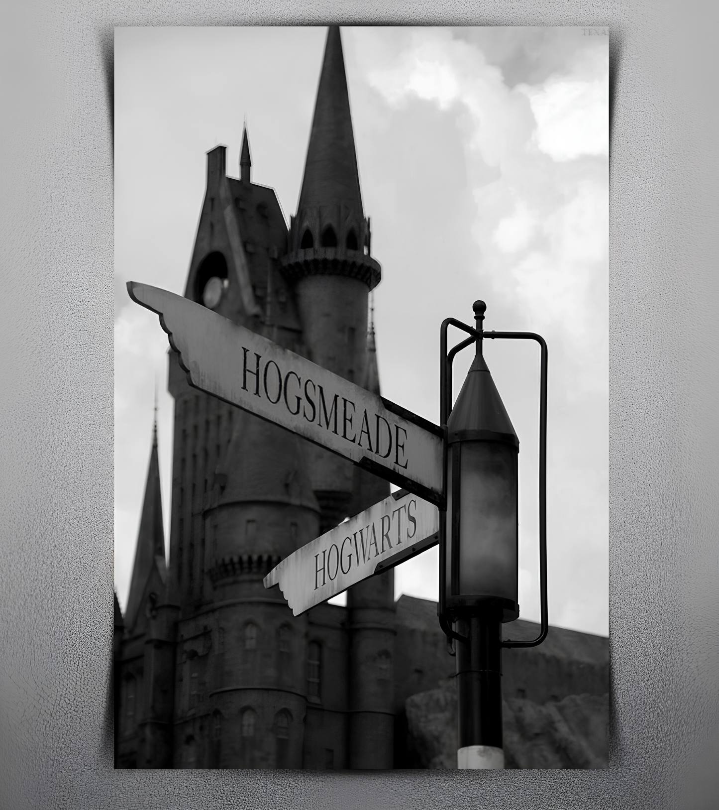 Hogsmeade Sign Wall Poster