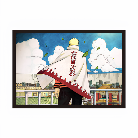 Hokage of the Leaf Village Framed Poster