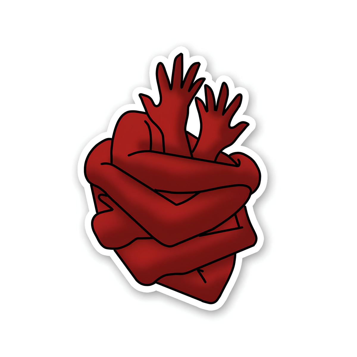 Hug Sticker Custom Hug sticker – Inkyprinty.in