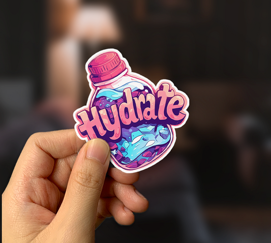 Hydrate Sticker