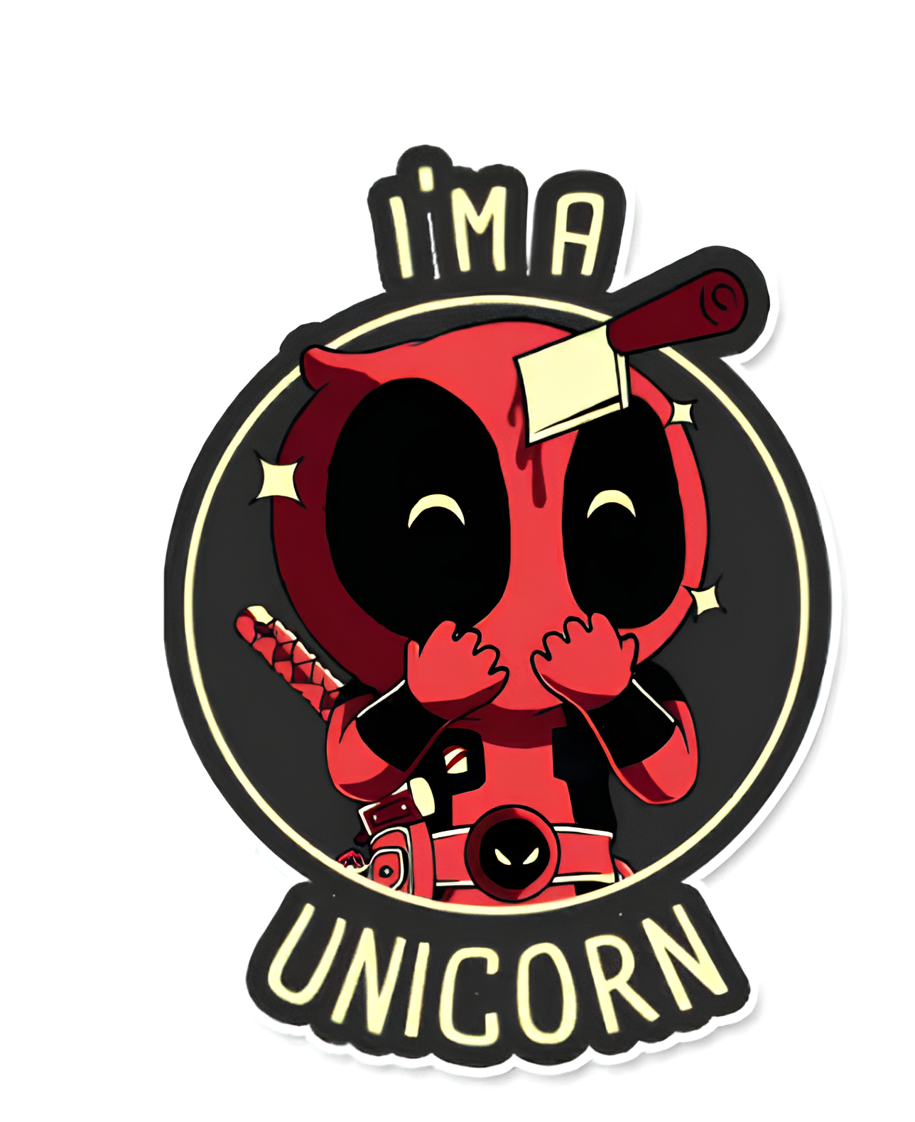 I'm A Unicorn - Marvel Official Sticker