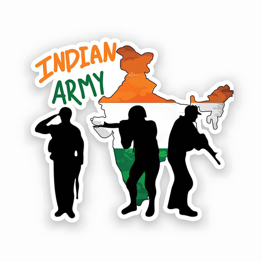 Indian army sticker