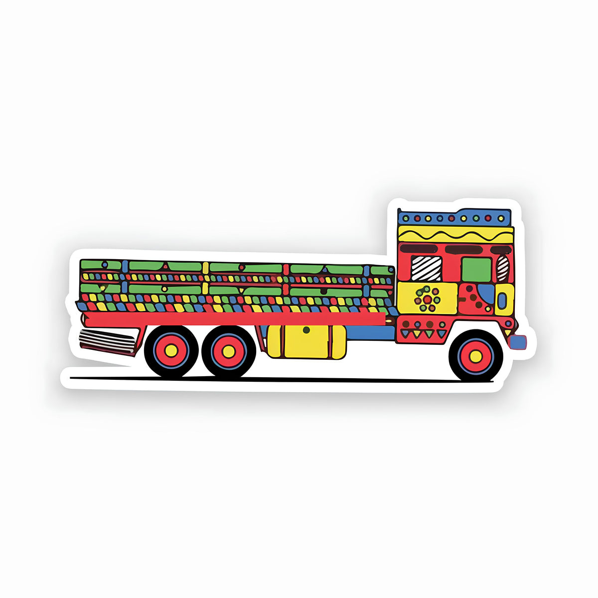 Indian Driver Sticker Indian truck sticker – Inkyprinty.in