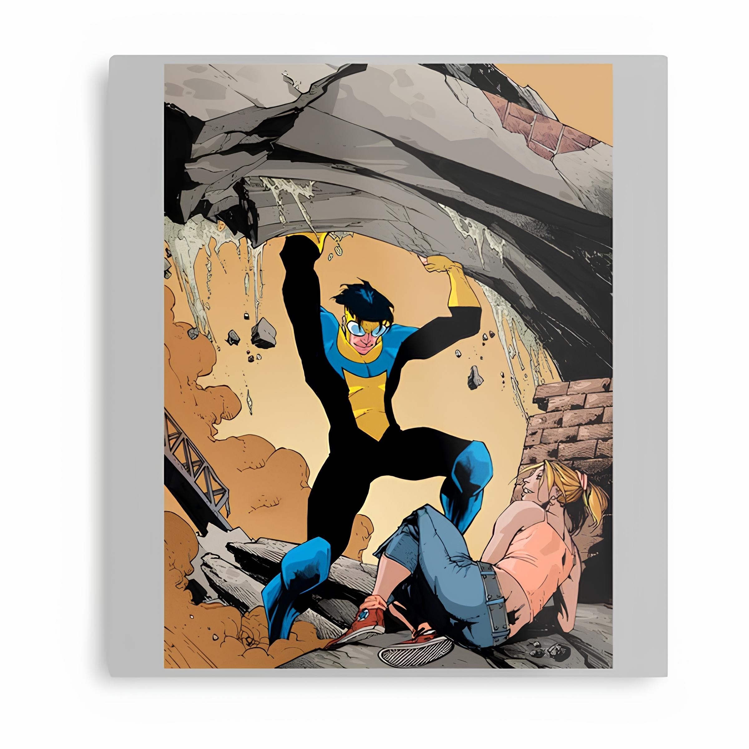 Invincible Metal Poster-2 – Inkyprinty.in