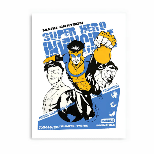 Invincible Metal Poster-64