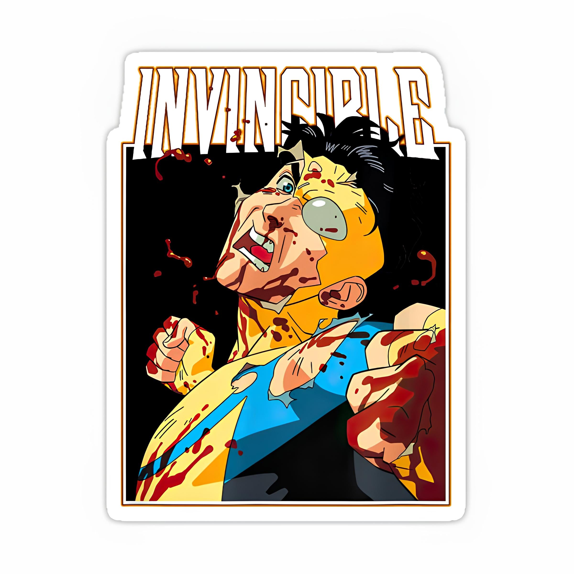 Invincible Sticker-100 – Inkyprinty.in