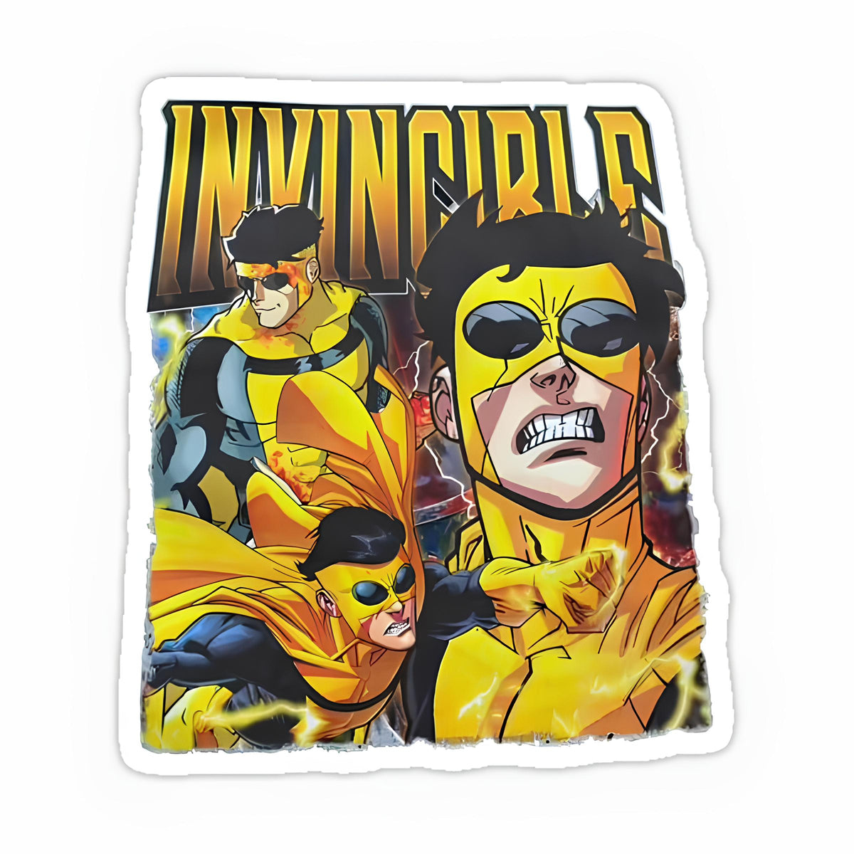 Invincible Sticker-103 – Inkyprinty.in