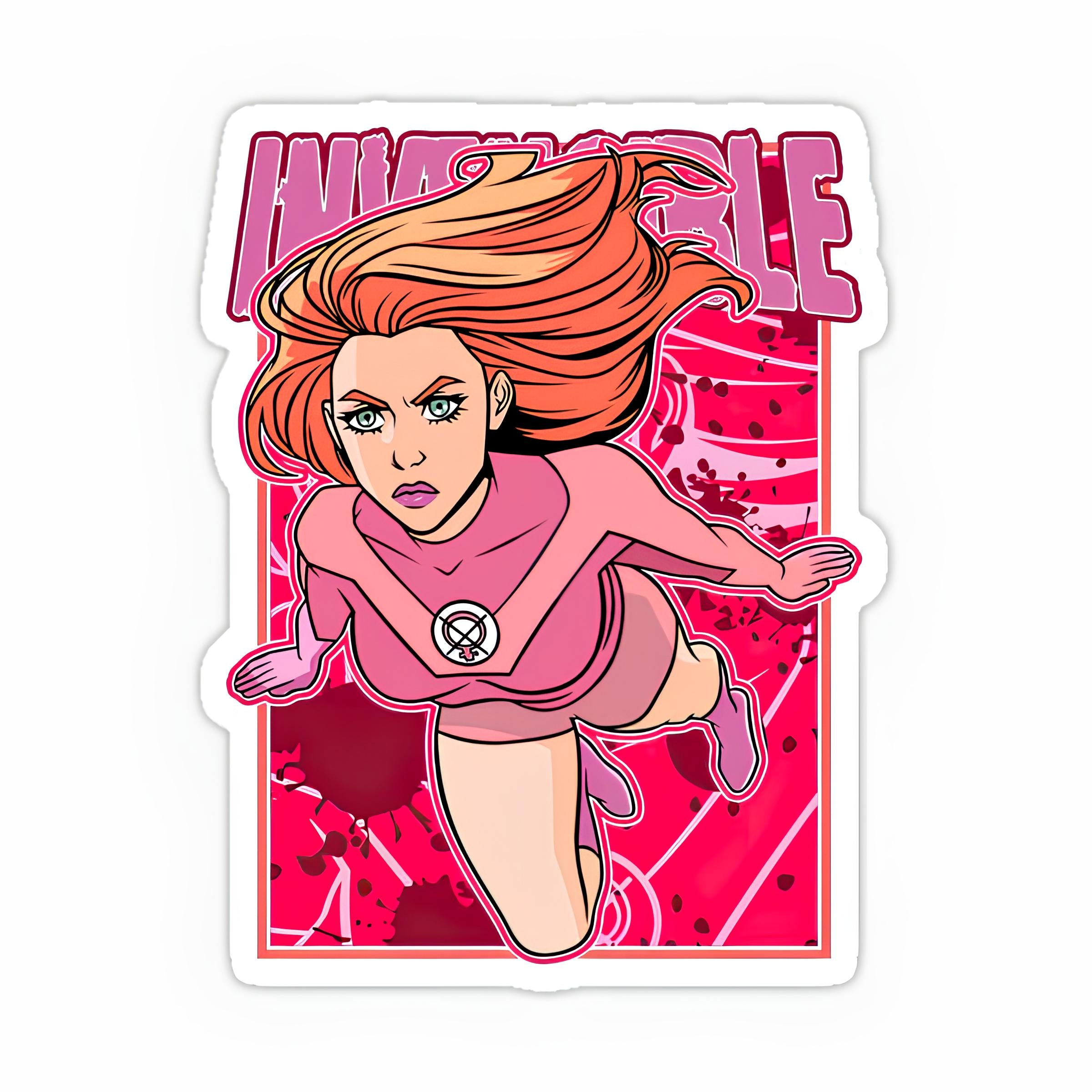 Invincible Sticker-105 – Inkyprinty.in