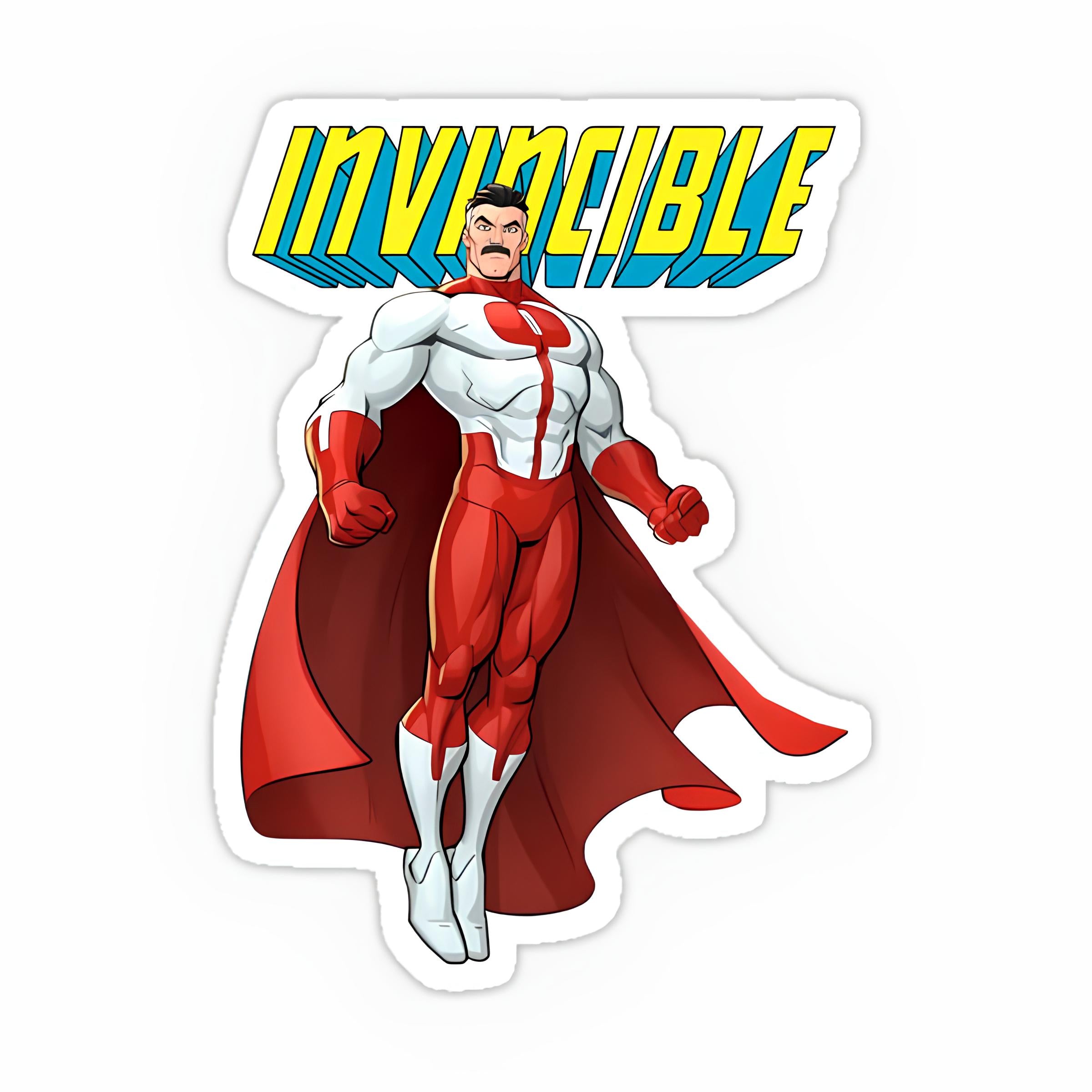 Invincible Sticker-30 – Inkyprinty.in