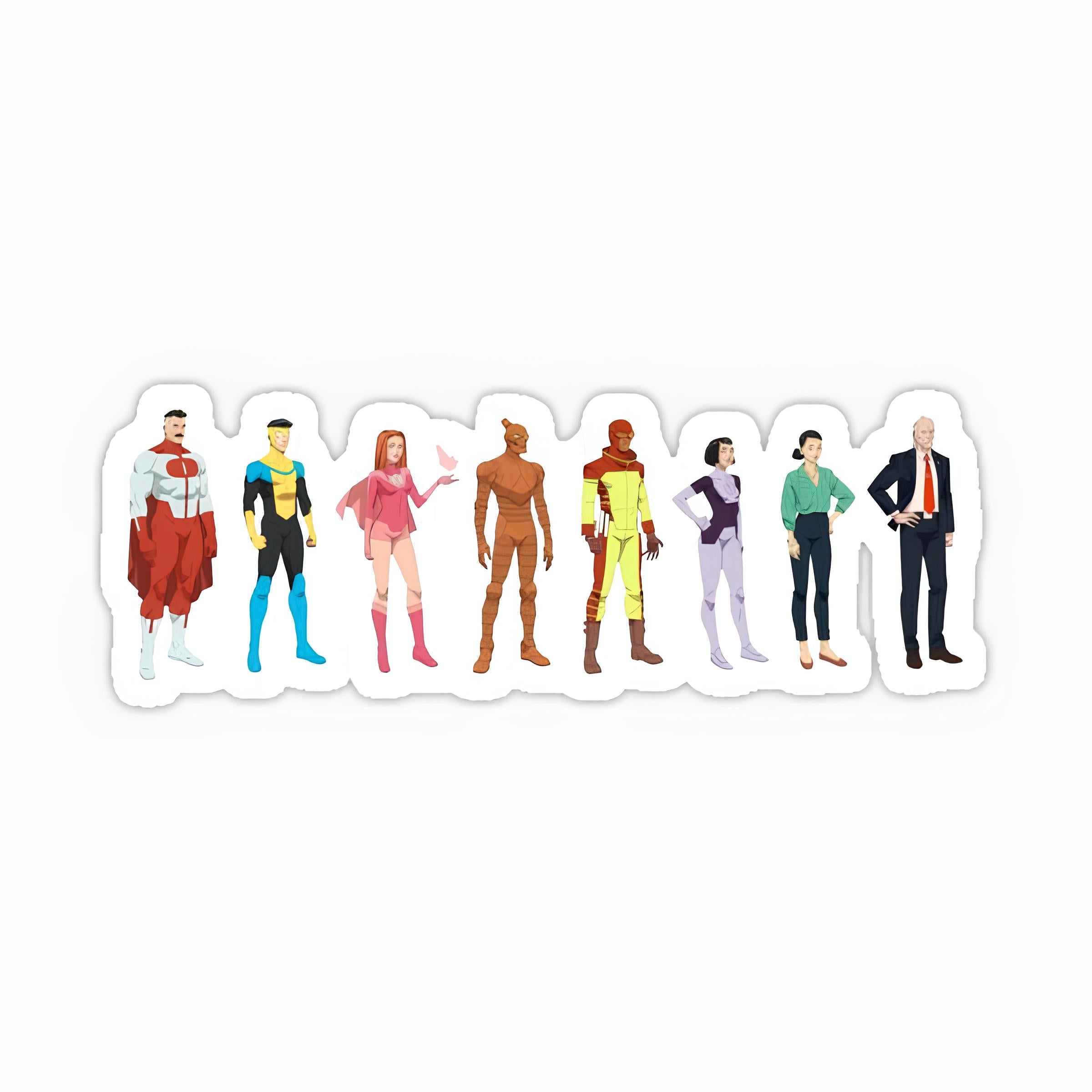 Invinciblevs Stickers Invincible Sticker-31 – Inkyprinty.in