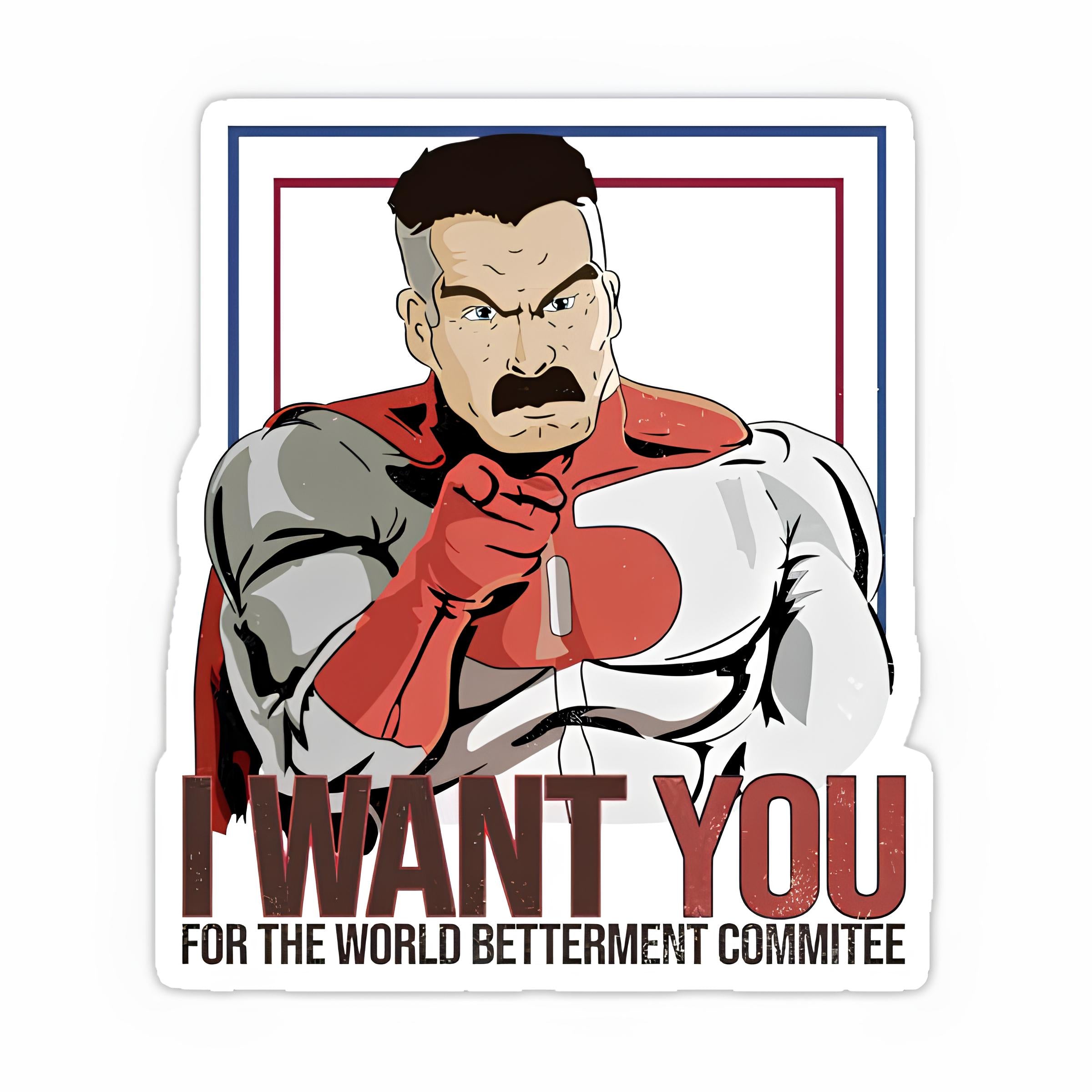 Invincible Sticker-40 – Inkyprinty.in