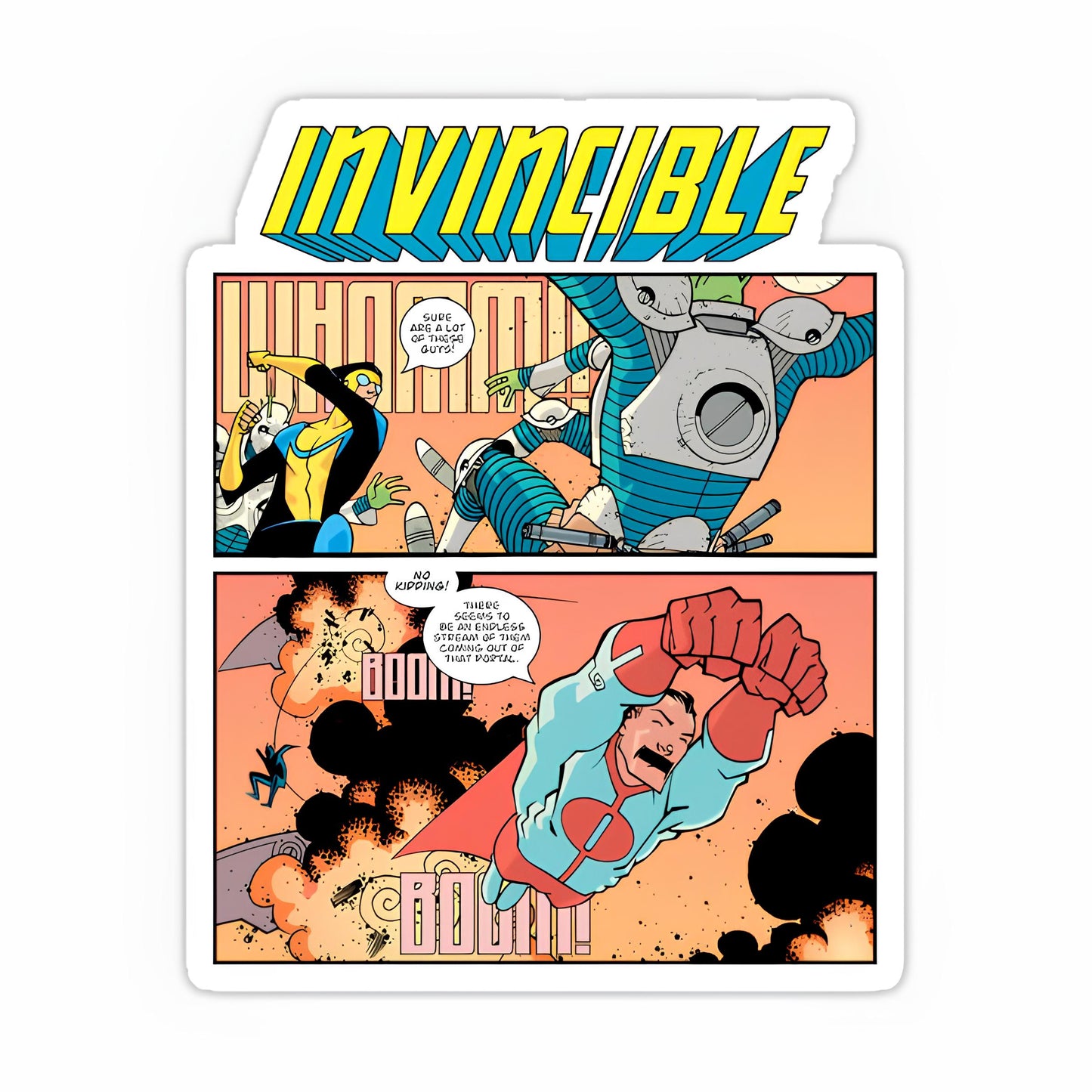 Invincible Sticker-45